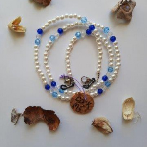 Fio Senhora 2x1 BEADS Pérola c/ Azul